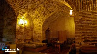 نمای داخلی اتاق کاروانسرای دودهک - دلیجان - روستای دودهک